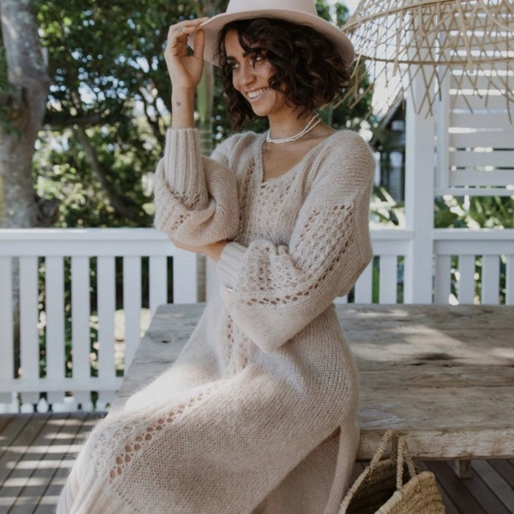 Spell & The Gypsy Collective Knit Midi Dress | SizeS - Picture 1 of 4